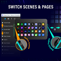 Controlador Macro para Juegos MiraBox XL con 32 Teclas Programables para Configuración de Juegos de PC