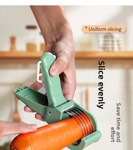 Wholesale Kitchen <b>Tools</b> Stainless Steel <b>Vegetable</b> and <b>Fruit</b> Slicer Multi Functional Salad Accessories - Product Image 5