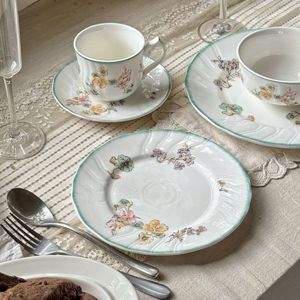 Vaisselle en céramique, tasses à café, assiettes, assiettes plates, assiettes à soupe, assiettes à dessert, bols et assiettes en céramique - Product Image 3