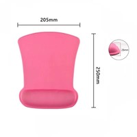 Repose-poignet ergonomique en mousse à mémoire de forme pour souris d'ordinateur, PC Gaming - Conception à trous de massage - Repose-poignet pour souris