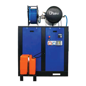 Máquina de compresor industrial diésel multienergía de 17 HP con refrigeración líquida - Product Image 1