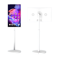 VETO 21,5 24 27 32 Pouces Android Téléviseur Intelligent Portable Lecteur Vidéo Affichage Sans Fil Interactif Intérieur Avec Autonomie de Batterie 5H 7H 9H