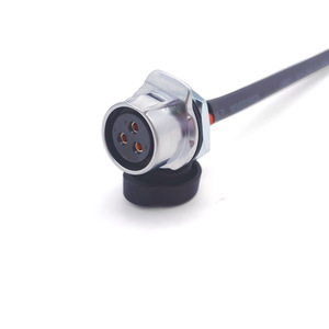 สายไฟอุตสาหกรรม 3 ขา ขั้วต่อกันน้ำสำหรับการบิน IP65 16A 300V ตัวนำทองแดง ฉนวนพีวีซี - Product Image 1