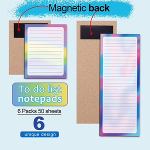 Bloc de Notas Adhesivas de Papel de Colores Creativo con Aroma Personalizable, Bloc de Notas con Líneas Horizontales, Pegatinas para Refrigerador - Product Image 4