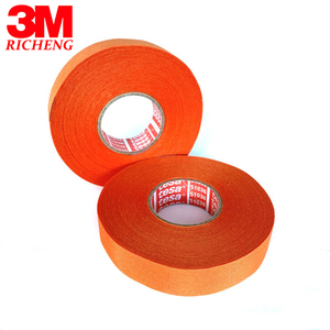 เทปสายไฟทำจากผ้าสัตว์เลี้ยงสีส้ม TE Sa <span class=keywords><strong>51036</strong></span>ทนทานต่อการใช้ธงพร้อมเทปกาวอะคริลิกขั้นสูงปราศจากตัวทำละลาย - Product Image 5