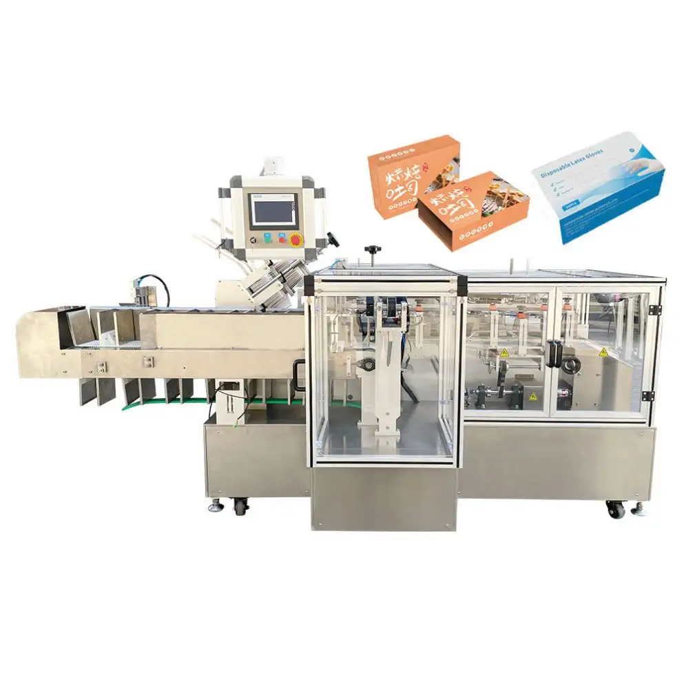 UBL Glue Type Cartoning Machine Automatic Food Cartoning Machine Box Packaging Machine