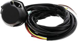 Ensemble de prises de <span class=keywords><strong>remorque</strong></span> 13 broches pré-câblées en cuivre 100% avec câble en PVC de 2m | Connecteur de type ouest pour câblage de caravane et de <span class=keywords><strong>remorque</strong></span> - Product Image 3