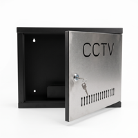 Armoire de serveur réseau murale extérieure étanche IP65 de 19 pouces, personnalisable, OEM CE ISO SYNSTRO, stock usine direct