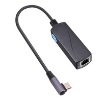 USB 2,0 Networkpoe Bend Type Poe driver PoE a tipo C Adaptador Convertidor POE Adaptador de corriente