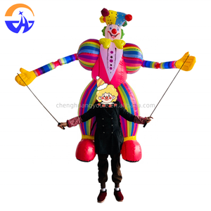 Modelo de Payaso Inflable Gigante para Exteriores, Tipo Circo, con Luces, Tela Oxford, Batería de Litio, Fácil de Usar para Publicidad - Product Image 6