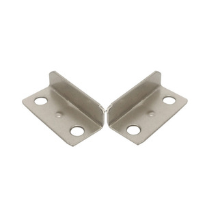 Support d'angle en L Hanweisong, espacement des trous de 20 mm, acier laminé à froid, support d'étagère, utilisation en intérieur - Product Image 3
