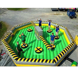 Parcours d'obstacles gonflable mécanique personnalisé, interactif, rotatif, avec <span class=keywords><strong>jeux</strong></span> <span class=keywords><strong>de</strong></span> saut et <span class=keywords><strong>de</strong></span> sensations fortes - Product Image 6