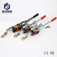 Tout nouveau treuil à câble métallique 2T4t à facteur de sécurité élevé, durable, mini-treuil de tensionnement, treuil à cliquet manuel pour la manutention de bateaux