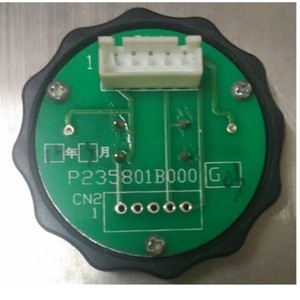 Botón de llamada metálico Mitsubishi P235801B000G03 35X35 para control PLC - Product Image 1