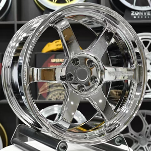 Rines Personalizados Chrome 5x120 5x114.3 5x112 Volk Racing Te37 de Aleación Forjada para Supra <span class=keywords><strong>MX5</strong></span> BMW M2 M3 M4 M5 E46 E92 - Product Image 2