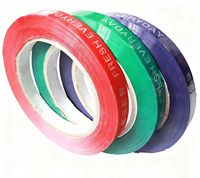 100M Fruit Groente Brood Bakkerij Voedselverpakking Bind Zak Hals Sealer Plastic Tape Machine Speciale Afdichting Voor Verpakking