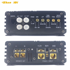Amplificateur de <span class=keywords><strong>voiture</strong></span> monobloc haute puissance classe D 1 canal <span class=keywords><strong>2000W</strong></span> avec égaliseur pour le renforcement des basses - ZhanDi T-2200.D - Product Image 5