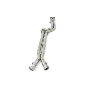 Odm Csz Hot Selling 2.75 "/70Mm Gelijke Lengte Midpipe Voor Bmw S58 X 3M F97 X 4M F98 3.0T Ss304 Uitlaatpijp Middenpijp Middenpijp