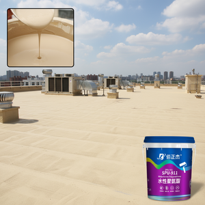 طلاء حديث من البولي يوريثان المنقول بالماء لسقف المباني السكنية القديمة-سائل قوي للغاية ومتين وصادق للبيئة - Product Image 3