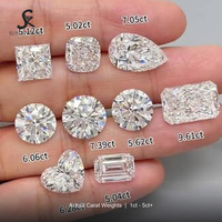 Diamante Cultivado en Laboratorio con Corte Brillante Redondo, DEF VVS VS, Certificado IGI, Diamante Suelto de 0.3 a 5 Quilates, Corte Excelente, Venta al por Mayor, OEM, ODM