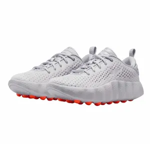 Chaussures de course Designer Mind pour hommes et femmes - Baskets athlétiques confortables et légères avec technologie pré-entraînement - Bone Solar Red Black - Product Image 3