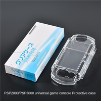 Étui universel transparent en PC pour PSP1000/PSP3000/PSP2000, coque de protection en cristal à haute perméabilité