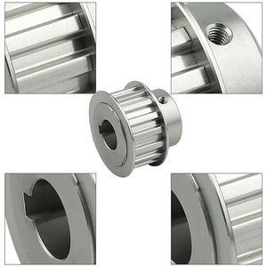 <span class=keywords><strong>Poulie</strong></span> trapézoïdale synchrone T2.5 à 16 dents, alésage 5 mm, compatible avec courroie synchrone T2.5 de 6 mm de largeur - Product Image 5