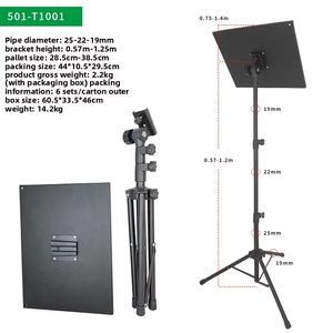 <span class=keywords><strong>Support</strong></span> d'ordinateur portable réglable OEM/ODM - Trépied multifonctionnel pour bureau, travail, diffusion en direct et visioconférence (direct usine) - Product Image 3
