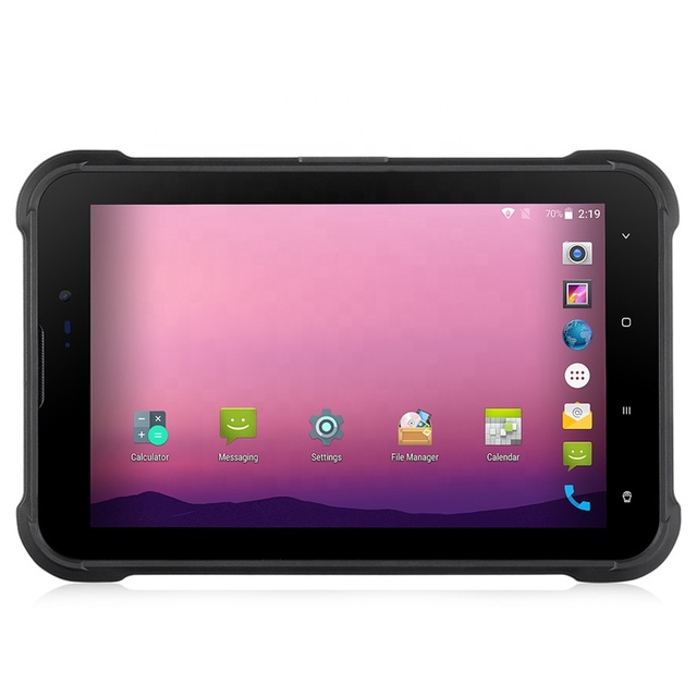 Android 12 Rugged Tablet with Touch Screen 4G WiFi GPS Front Rear Camera and Optional 2D Scanner NFC Function