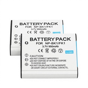 Batería NP-BK1 de 950mAh BK1 Totalmente Decodificada para Sony Cyber-shot DSC-W190, Certificación CE RoHS, Venta al por Mayor, Celda de 0 Ciclos - Product Image 2