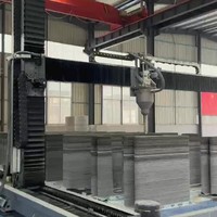 Impresora 3D de Gran Escala para Construcción de Puentes de Hormigón, Máquina Automática de Impresión de Edificios