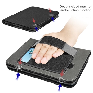 Funda para <span class=keywords><strong>Kindle</strong></span> Paperwhite 12.ª generación 2024 de 7 pulgadas con correa de mano, ranura para tarjetas, soporte plegable, cubierta de cuero PU para <span class=keywords><strong>Kindle</strong></span> Paperwhite 6 5 4 3 2 - Product Image 3