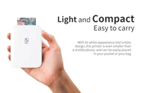 Taşınabilir Mini Renkli Cep Fotoğraf Yazıcısı MT53 Kablosuz Termal Etiket Yazıcısı 800mAh Akıllı Telefonlar için DIY Günlük Tutma Karalama Defteri Yapımı