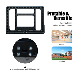 Set da Basket per <span class=keywords><strong>Bambini</strong></span> con Mini Tabellone e Trampolino, Attrezzatura da Campo da Basket per <span class=keywords><strong>Bambini</strong></span> in Vendita Diretta dalla Fabbrica - Product Image 3