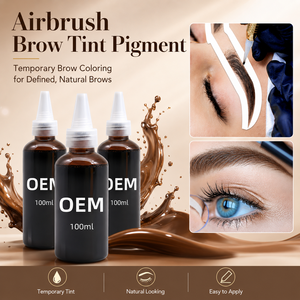 Rehausseurs <span class=keywords><strong>de</strong></span> sourcils teinte marron, gel au henné pour sourcils, <span class=keywords><strong>teinture</strong></span> pour <span class=keywords><strong>cils</strong></span>, sans révélateur, waterproof - Product Image 1