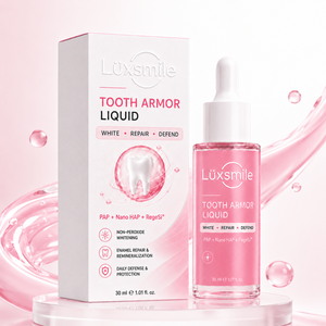 Gel blanchissant pour les dents Luxsmile, sans danger pour l'émail, qualité dentaire, 6 % de <span class=keywords><strong>peroxyde</strong></span> <span class=keywords><strong>d</strong></span>'<span class=keywords><strong>hydrogène</strong></span>, à ajouter à la <span class=keywords><strong>dentifrice</strong></span> - Product Image 1