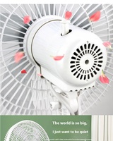 Nouveau ventilateur sur pied rechargeable de haute qualité, solaire AC/DC, avec lumière LED et télécommande.