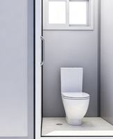 Module de salle de bain intégré tout-en-un, douche et toilettes, pour maison conteneur, camp, chantier de construction