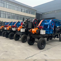 Concasseur de roche diesel portable le plus vendu |   Aucune électricité requise |   Prix d'usine au Zimbabwe, Afrique
