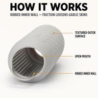 Éplucheur d'ail en silicone en gros, tube roulant pour éplucher l'ail, compatible lave-vaisselle, facile à nettoyer pour restaurant, hôtel, cuisine, maison