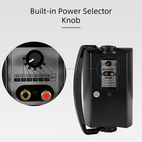 Système de sonorisation pour extérieur, amplificateur de bureau connecté en Bluetooth avec haut-parleur de plafond 8 ohms, corne murale