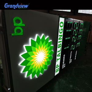 Stazione di benzina Led BP pilone segno con segni di prezzo del carburante led segno totem - Product Image 3