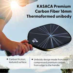 ไม้พิคเกิลบอลทำจากคาร์บอนไฟเบอร์เนื้อหนา16มม. แข็งแรงมาก - Product Image 5