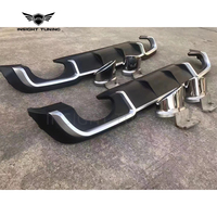 Tuyau d'échappement de diffuseur arrière de pare-chocs de voiture de Conversion de haute qualité 2017-2019 Bodykit pour la mise à niveau d'Audi A3 au Kit de carrosserie RS3