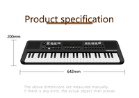 AIERKE clavier électronique 49 touches pour enfants débutants enseignant de maternelle professionnel enseignement portable maison K140
