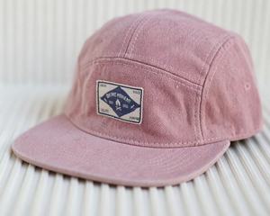 <b>Flat</b> brim Americana style heavy baseball <b>cap</b> for <b>men</b> retro and artistic label washed cotton and linen distressed baseball <b>cap</b> - Product Image 5