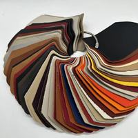 Cuir de vachette gaufré imperméable, résistant à l'abrasion, extensible, multicolores, pour revêtement de sièges de voiture