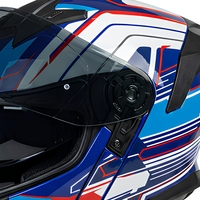 Casque de moto modulaire, coque ABS, rabattable, détachable, trois quarts, avec visière solaire intégrée, pour adulte