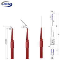 JZDZ 34pcs Multimeter Back Probe Kit Banana Plug to Alligator Clip Electrical with Wires Automotive Test Leads Kit JT0034