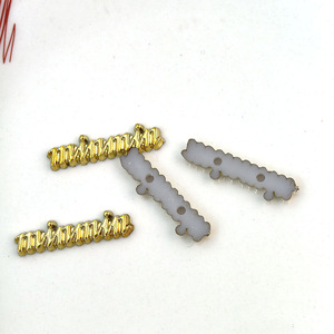 Golden Min <b>Letter</b> <b>Plastic</b> Resin DIY Jewelry Accessories Hair Clips 10 Cm Daily Use - Product Image 2